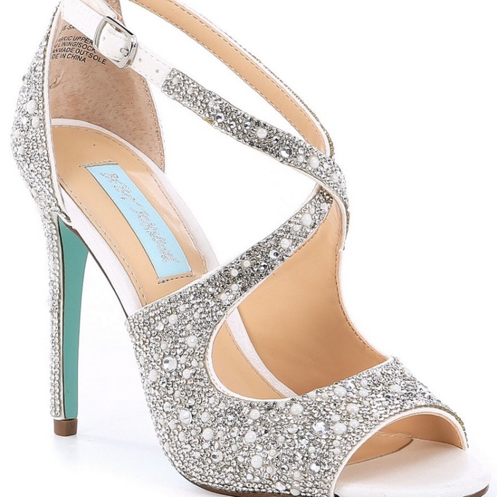 Betsy Johnson wedding shoes